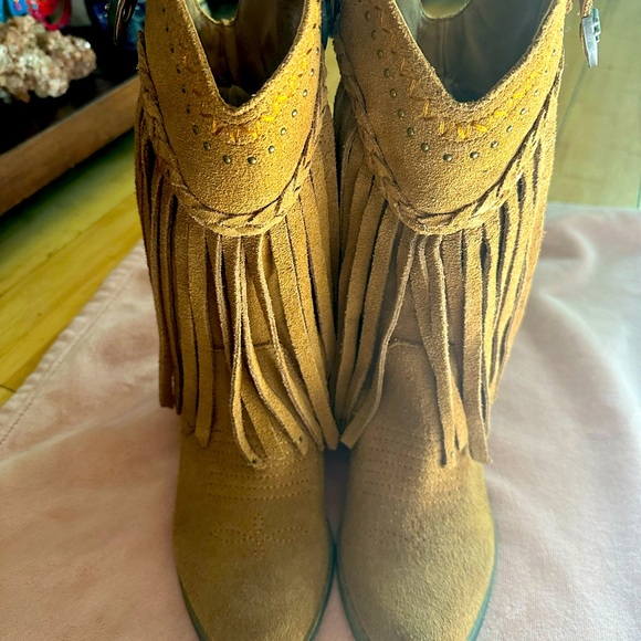 Fringe Cowboy Boots Festival Western - Picture 3 of 5